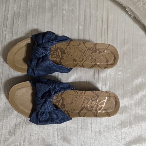 Blue Wedge Sandals By Blowfish Malibu Size 7 1/2 NWOT. Never Worn!! - Picture 4 of 6